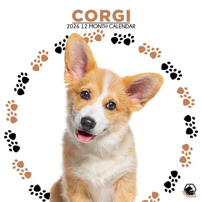 CalendarsRUs Welsh Corgi Kalender 2026