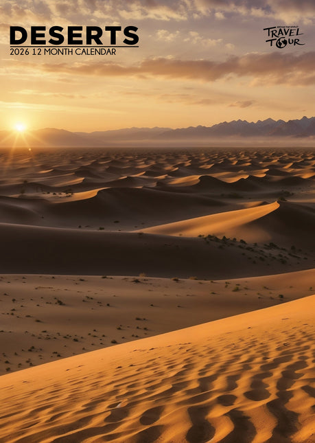 CalendarsRUs Woestijn A3 Kalender 2026