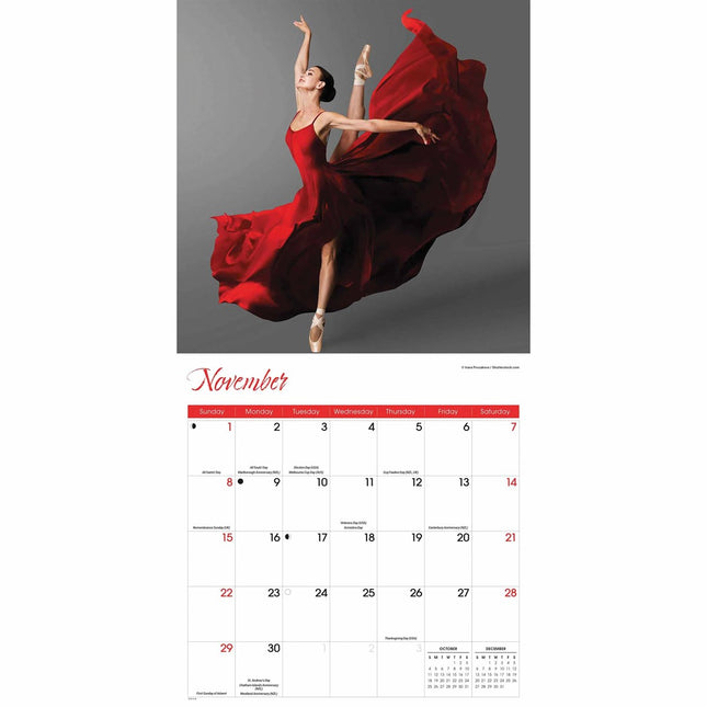 CarouselCalendars Ballet Kalender 2026