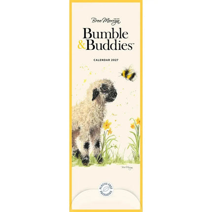 CarouselCalendars Bree Merryn, Bumble and Buddies Slimline Kalender 2027
