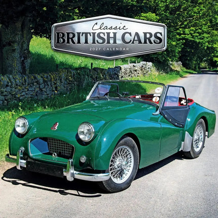 CarouselCalendars Classic British Cars Kalender 2027