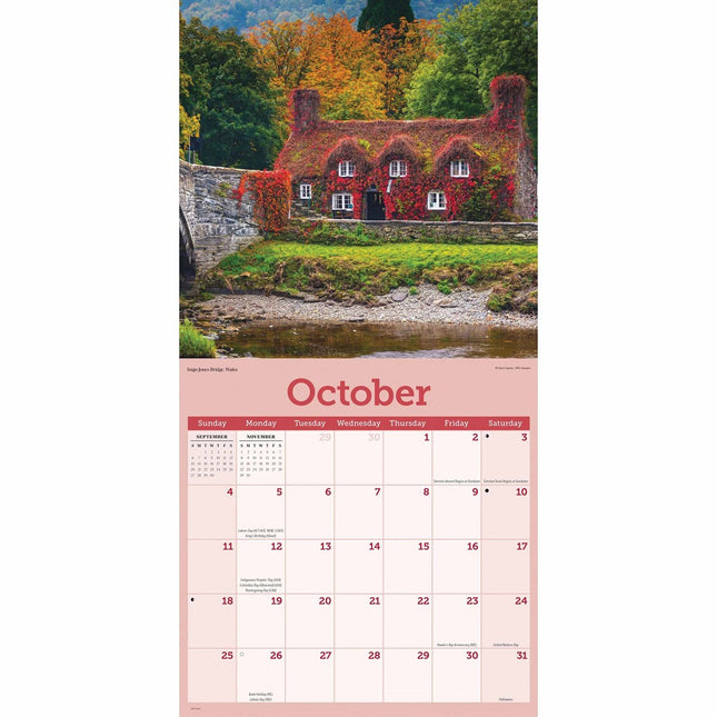 CarouselCalendars Cottages Life Kalender 2026