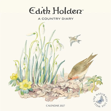 CarouselCalendars Edith Holden, A Country Diary Kalender 2027