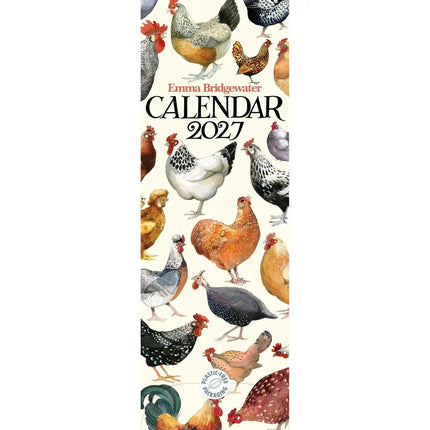 CarouselCalendars Emma Bridgewater Kippen Kalender 2027 Slimline