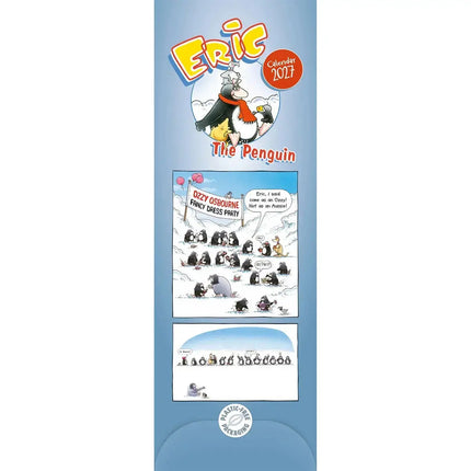 CarouselCalendars Eric, De Pinguïn Kalender 2027 Slimline