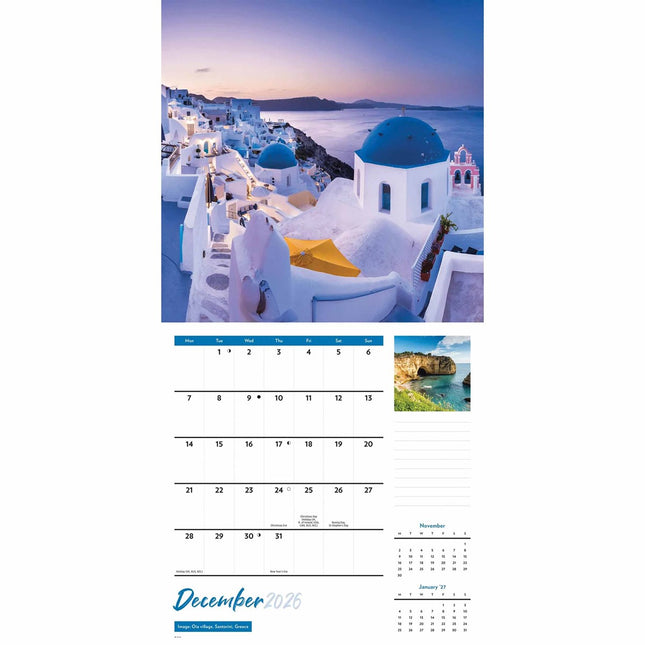 CarouselCalendars Europa Kalender 2026