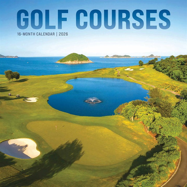 CarouselCalendars Golf Courses Kalender 2026