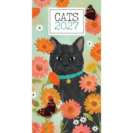 CarouselCalendars Katten Illustraties Slim Agenda 2027