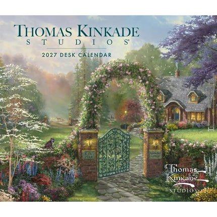 CarouselCalendars Kinkade Studios Deskkalender 2027