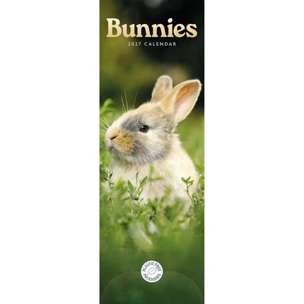 CarouselCalendars Konijnen Kalender Slimline 2027