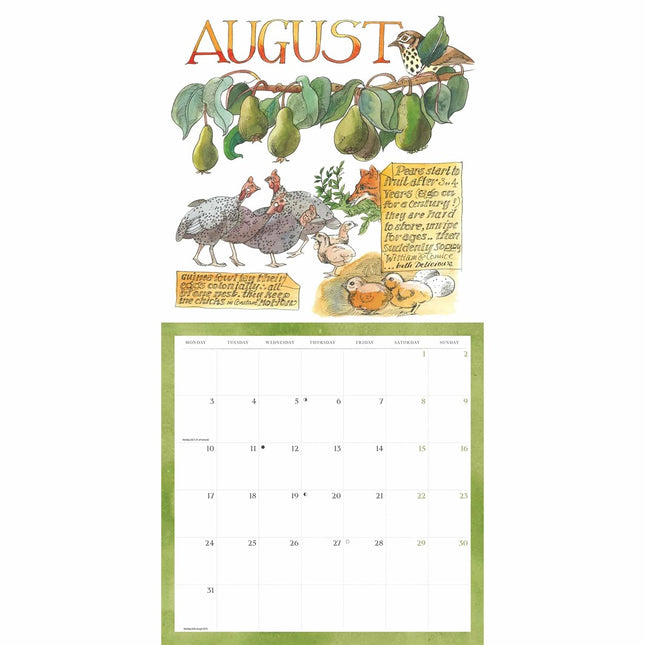 CarouselCalendars Matthew Rice A Year In The Country Kalender 2026