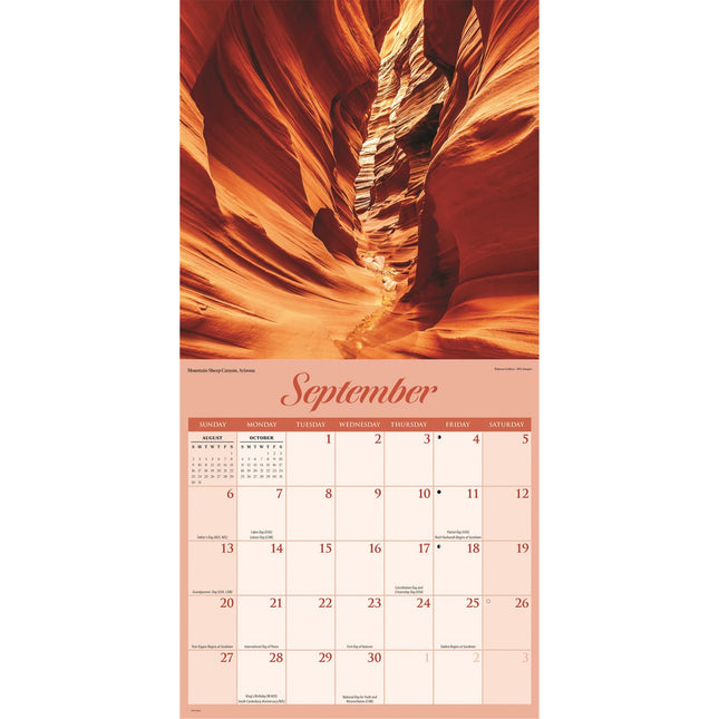 CarouselCalendars Natuur Wonderen Kalender 2026