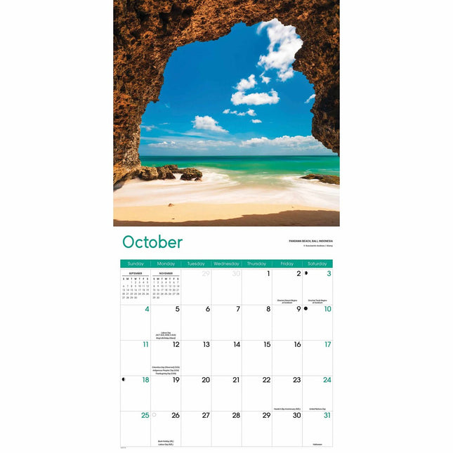CarouselCalendars Stranden Kalender 2026