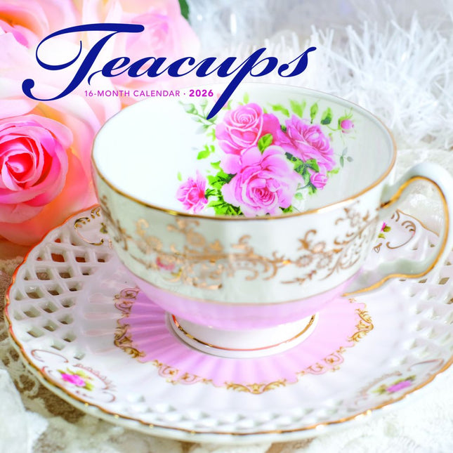 CarouselCalendars Theekopjes Kalender 2026