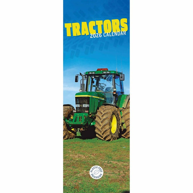 CarouselCalendars Tractors Kalender 2026 Slimline