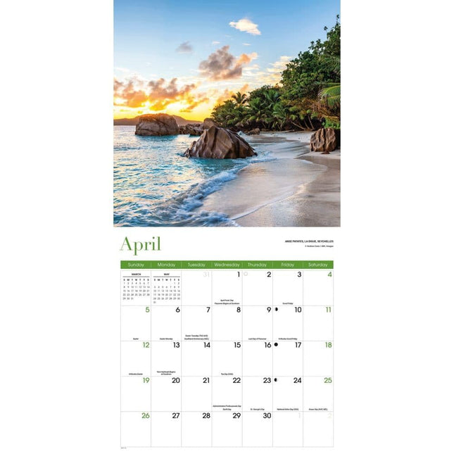 CarouselCalendars Tropical Islands Kalender 2026