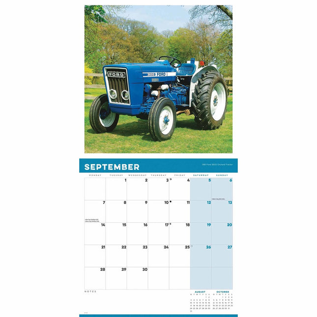 CarouselCalendars Vintage Tractors Kalender 2026
