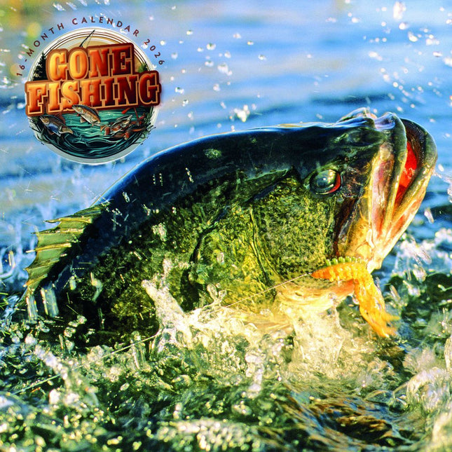 CarouselCalendars Vissen Kalender 2026