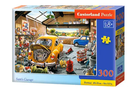 Castorland Sam's Garage Puzzel 300 Stukjes