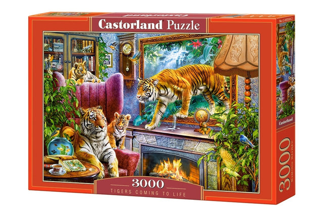 Castorland Tigers Coming to Life Puzzel 3000 Stukjes