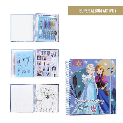 Cerda Super Activiteitenalbum Kleurrijk Frozen
