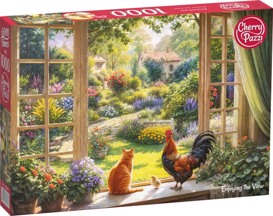 CherryPazzi Enjoying the View Puzzel 1000 Stukjes