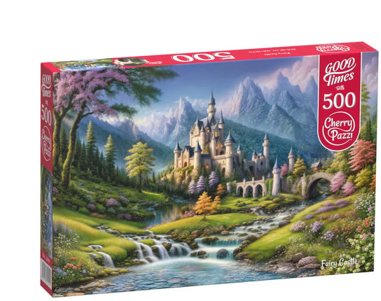 CherryPazzi Fairy Castle Puzzel 500 Stukjes