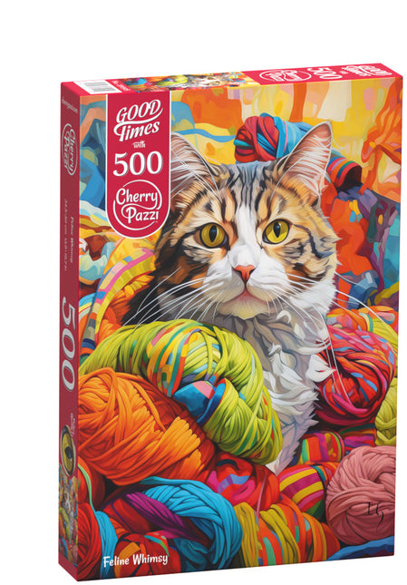CherryPazzi Feline Whimsy Puzzel 500 Stukjes