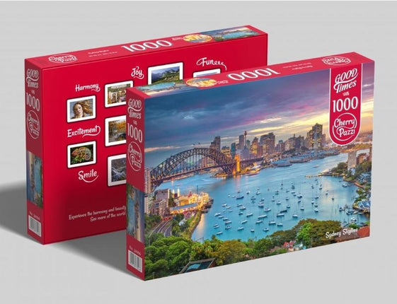 CherryPazzi Sydney Skyline Puzzel 1000 Stukjes