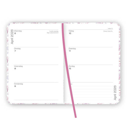 Comello 16-maanden Agenda Coral 2026