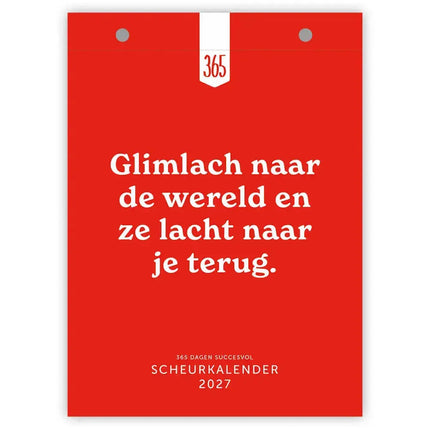Comello 365 Dagen Succesvol Scheurkalender 2027
