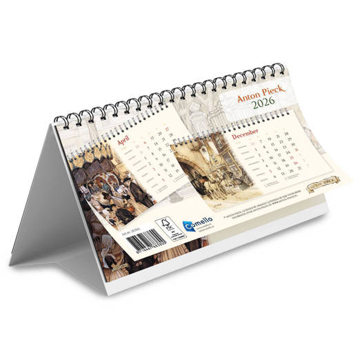 Comello Anton Pieck Desk Kalender 2026