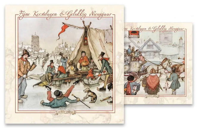 Comello Anton Pieck Kerstkaarten