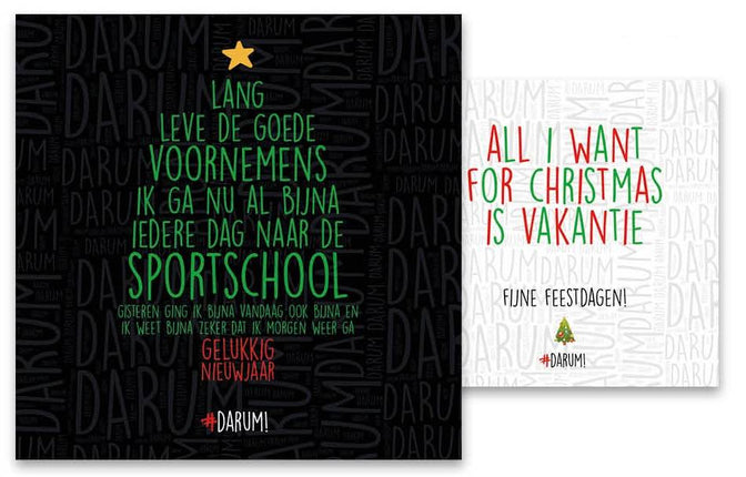 Comello Darum Kerstkaarten
