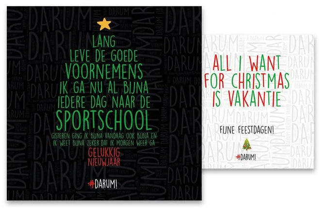 Comello Darum Kerstkaarten