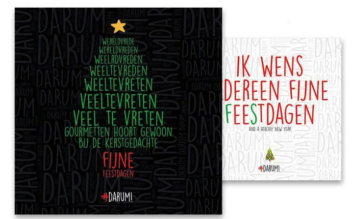Comello Darum Kerstkaarten