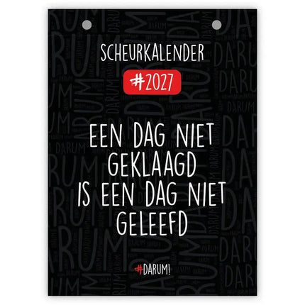 Comello Darum Scheurkalender 2027