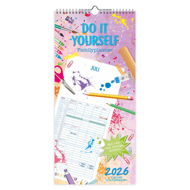 Comello Do it Yourself Familienotitiekalender 2026