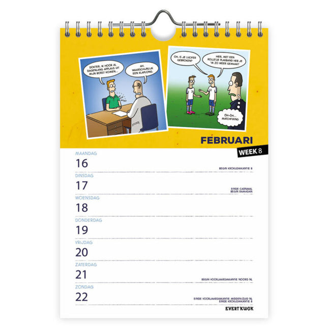 Comello Evert Kwok Weeknotitiekalender 2026