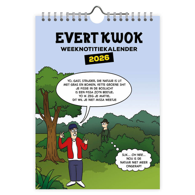 Comello Evert Kwok Weeknotitiekalender 2026 Ongerapt
