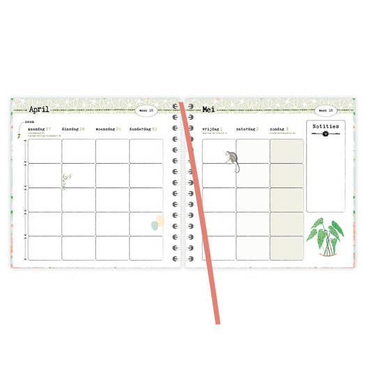 Comello Familie Notitieagenda 2026