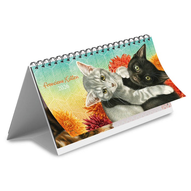 Comello Franciens Katten Desk kalender 2026
