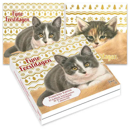 Comello Franciens Katten Kerstkaarten