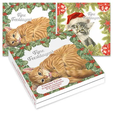 Comello Franciens Katten Kerstkaarten