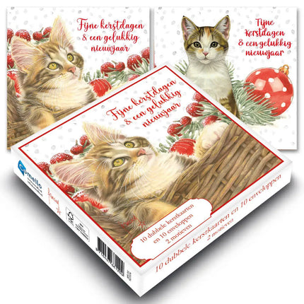 Comello Franciens Katten Kerstkaarten 7