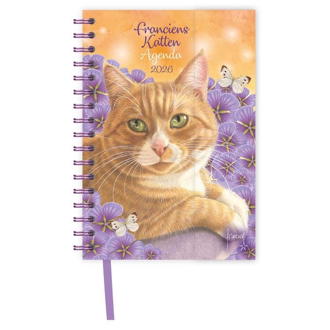 Comello Franciens Katten Spiraalagenda 2026 Merah