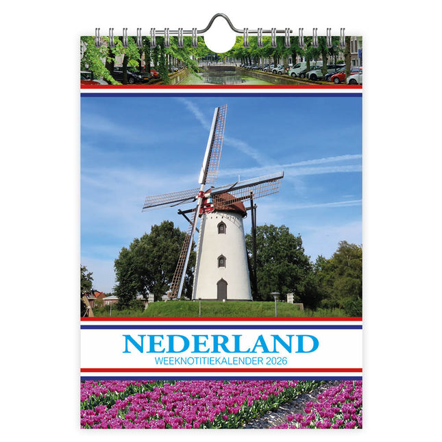 Comello Holland WEEKnotitie Kalender 2026