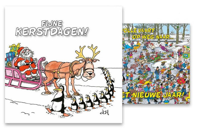 Comello Jan van Haasteren Kerstkaarten
