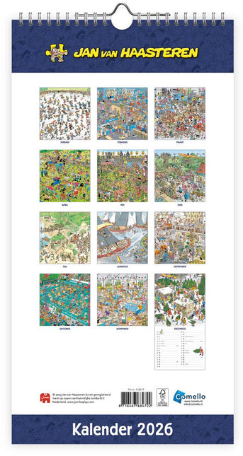 Comello Jan van Haasteren Notitiekalender 2026