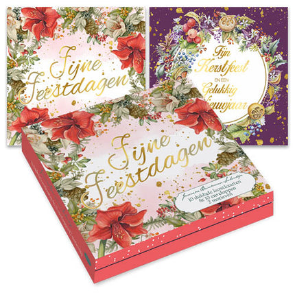 Comello Janneke Brinkman Kerstkaarten Bloemenkrans